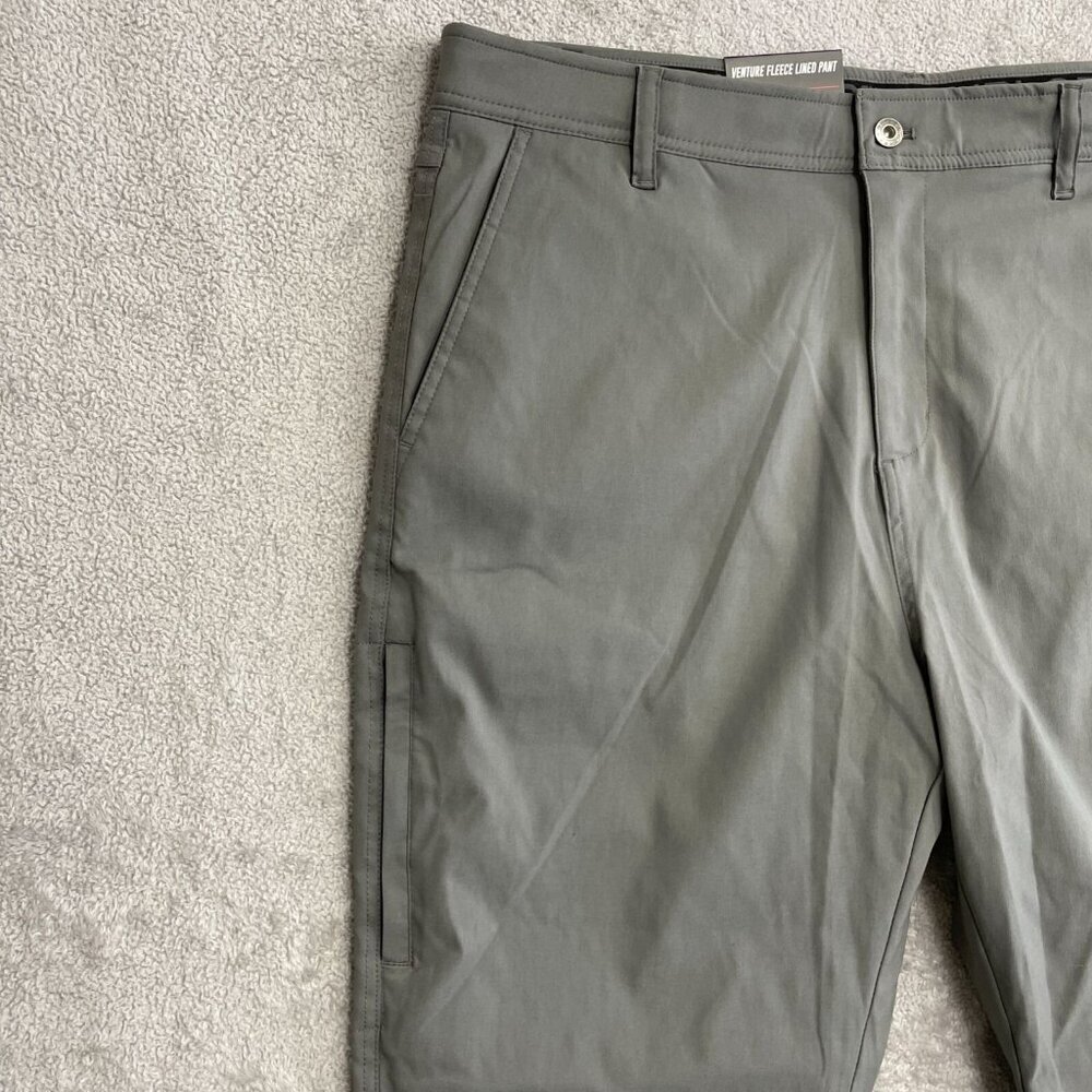 NEW Gerr'y Men's 40X32 Gray Venture Fleece Lined Tech Pants Stretch - Picture 4 of 10